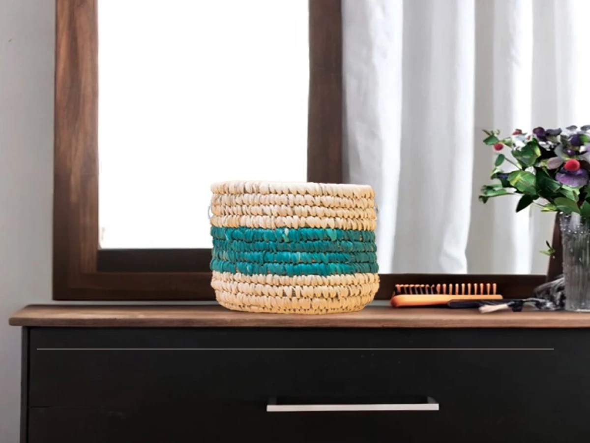 Palm Leaf Basket