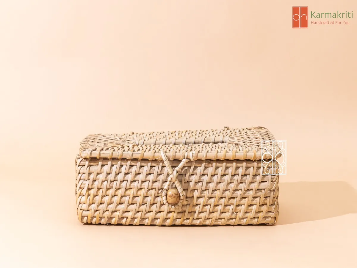 Rattan Tissue Box holder