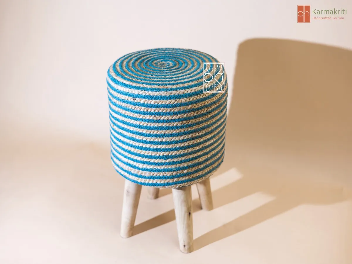 Handwoven Ottoman Stool