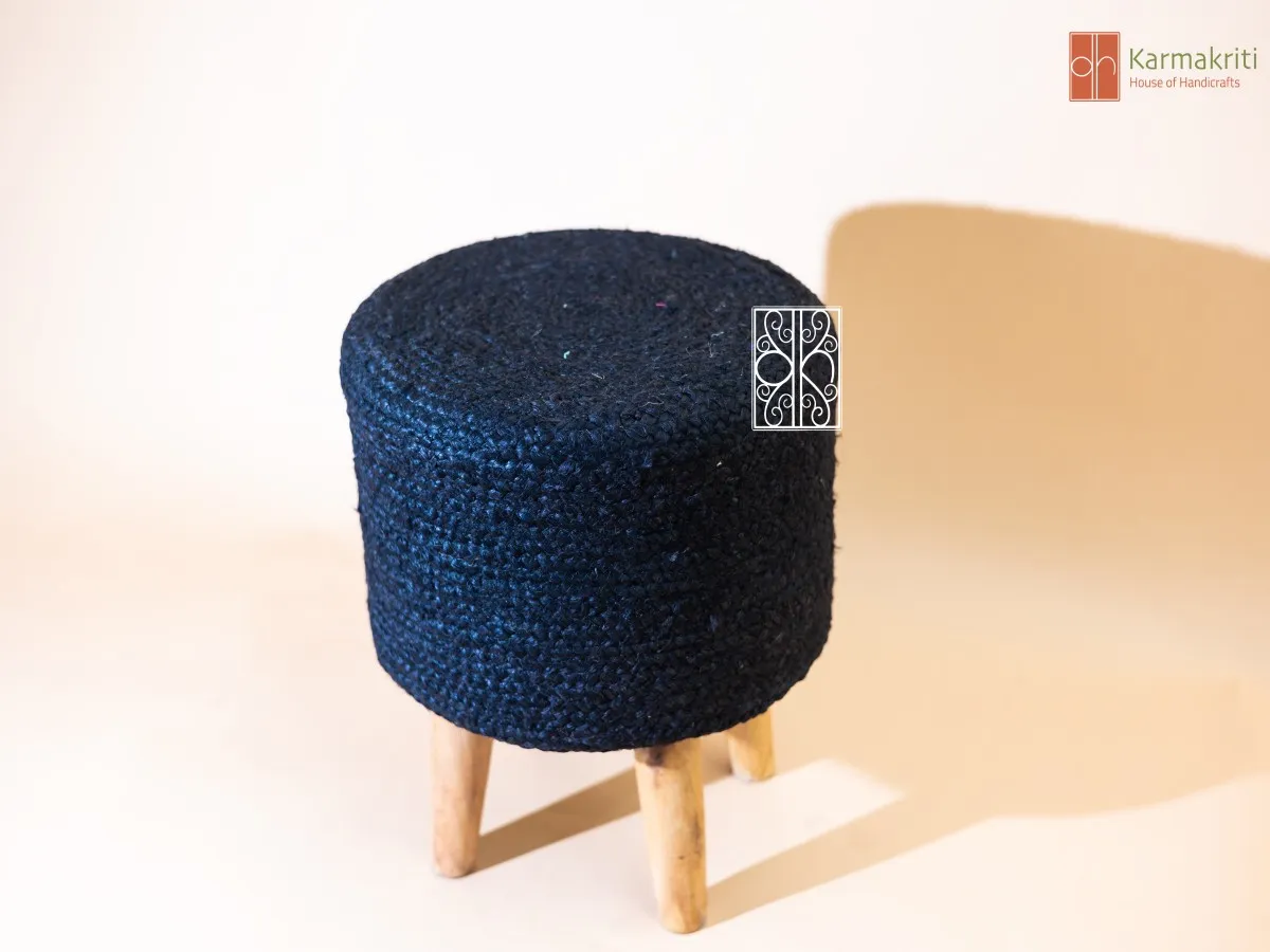 Ottoman Jute Stool