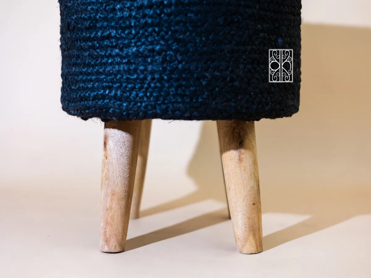 Ottoman Jute Stool