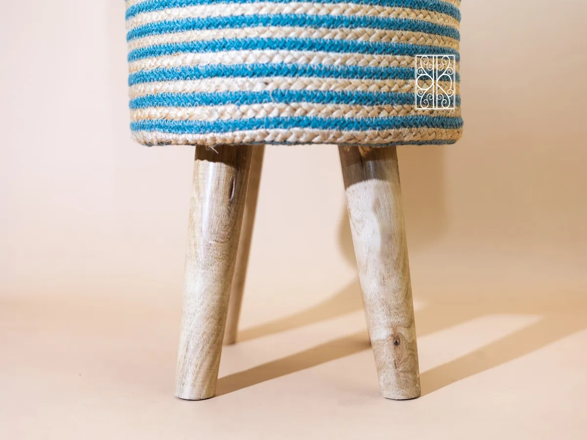 Handwoven Ottoman Stool