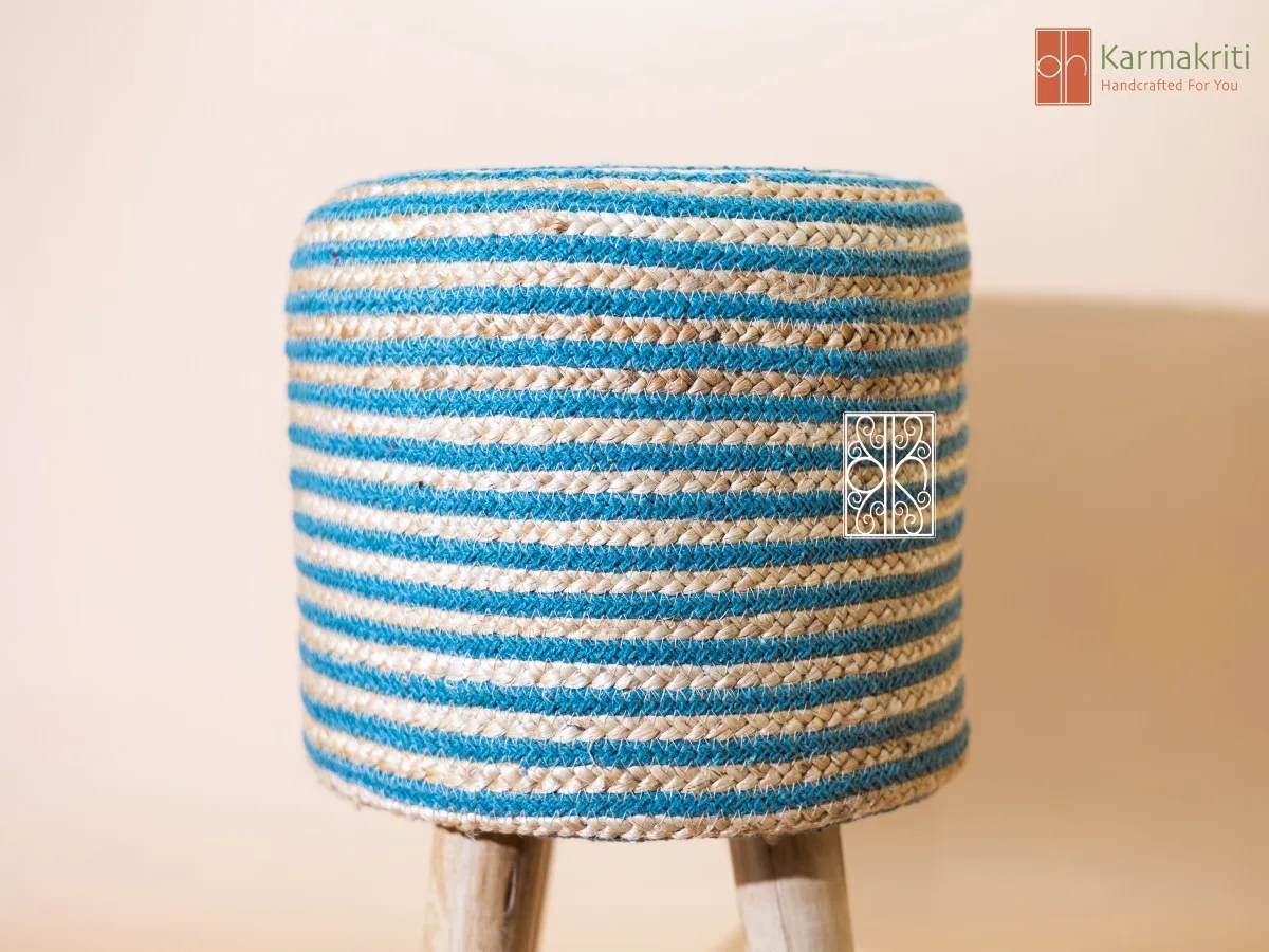 Handwoven Ottoman Stool